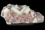 Stilbite and Apophyllite Crystal Cluster - India #97844-1